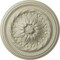 Ekena Millwork Wigan Ceiling Medallion, Hand-Painted Clear Yellow, 16"OD x 2 1/4"P CM16WGCYF - alternate 1